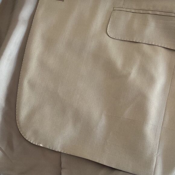 Ermenegildo Zegna Super 100 Worsted Wool Blazer sport coat jacket - Picture 16 of 16